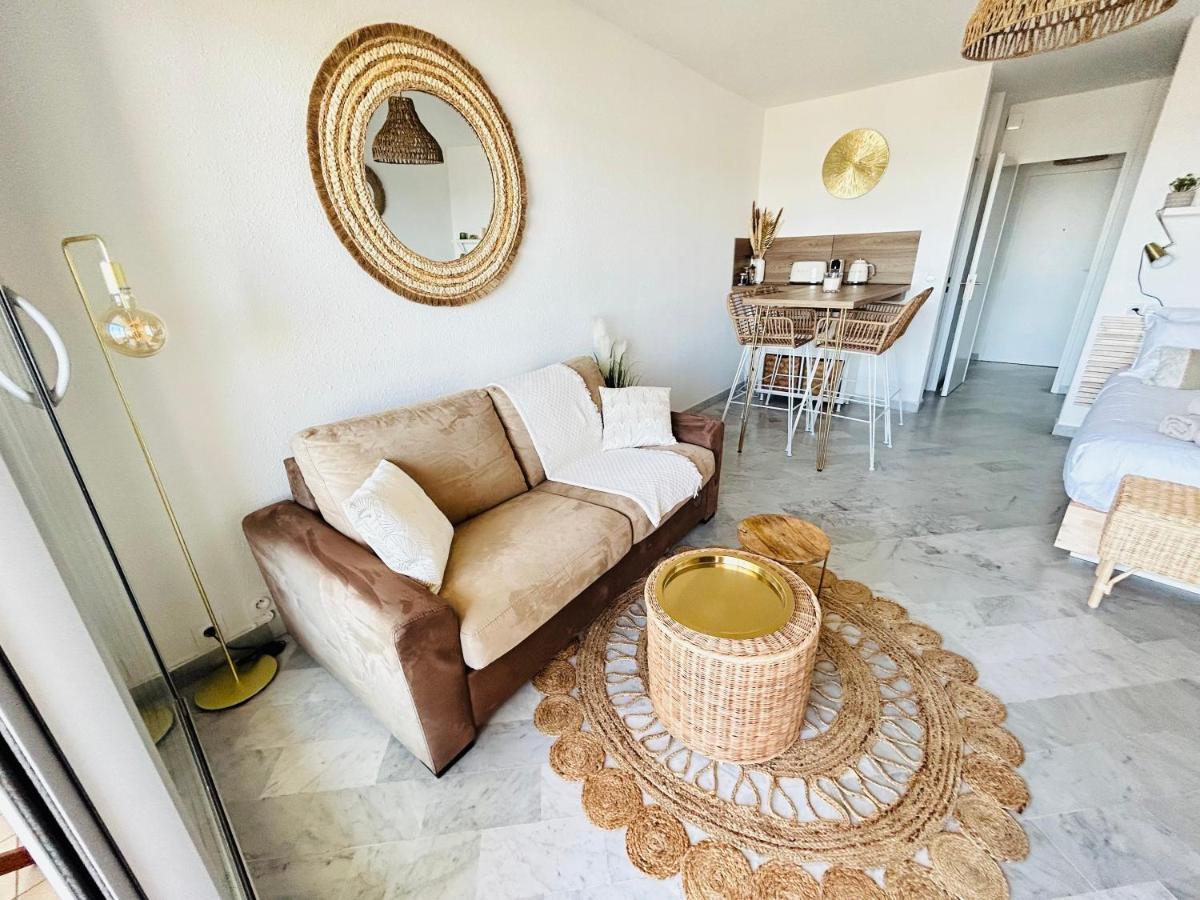 Studio Chic & Cosy Vue Mer, Clim, Parking La Grande-Motte Eksteriør bilde