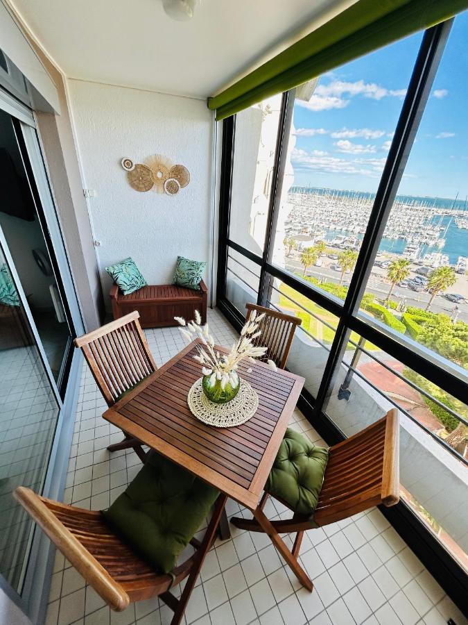 Studio Chic & Cosy Vue Mer, Clim, Parking La Grande-Motte Eksteriør bilde