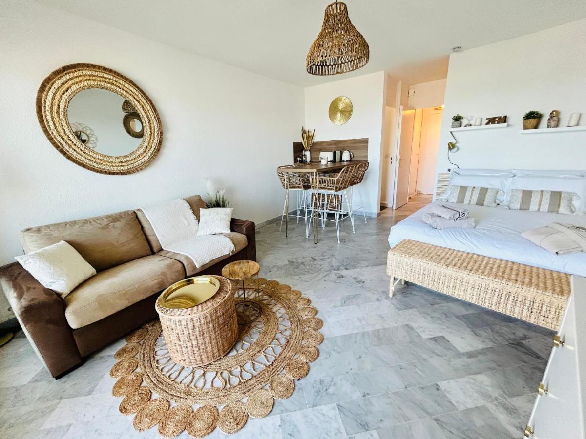 Studio Chic & Cosy Vue Mer, Clim, Parking La Grande-Motte Eksteriør bilde